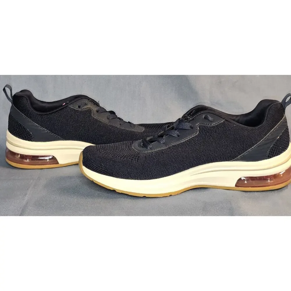 Skechers Womens Sz 8 Memory Foam 12564TX Dark/Navy Blue Running Shoes Sneakers